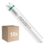 Confezione Multipack 10x Philips Tubo LED T8 MASTER (EM/Mains) Ultra Efficiency 11.9W 2500lm - 840 Bianco Freddo | 120cm - Sostitutiva 36W