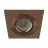 Noxion Incasso Faretti Boxi MR16 Inclinabile Oro | Ritaglio 80mm - IP20 - incl. GU10 Attacco 