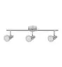 Ledvance Faretti LED GU10 Aluminium 3x 3W - 827 Bianco Molto Caldo 