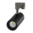 Noxion Luce A Binario LED 3 Fasi Ecowhite Aluminium Nero 30W 2960lm 36D - 830 Luce Calda -  | UGR 